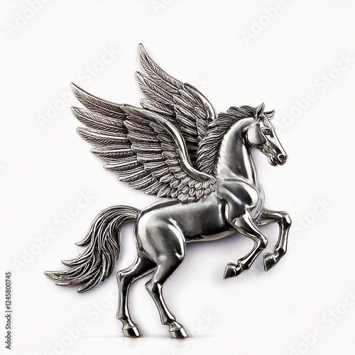 pegasus isolated on white 