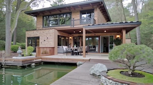 tropical resort hotel pool