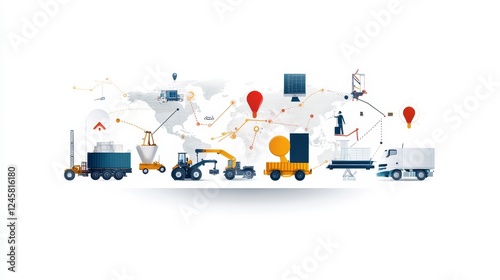 Sales Pipelines Graphical Illustration Design