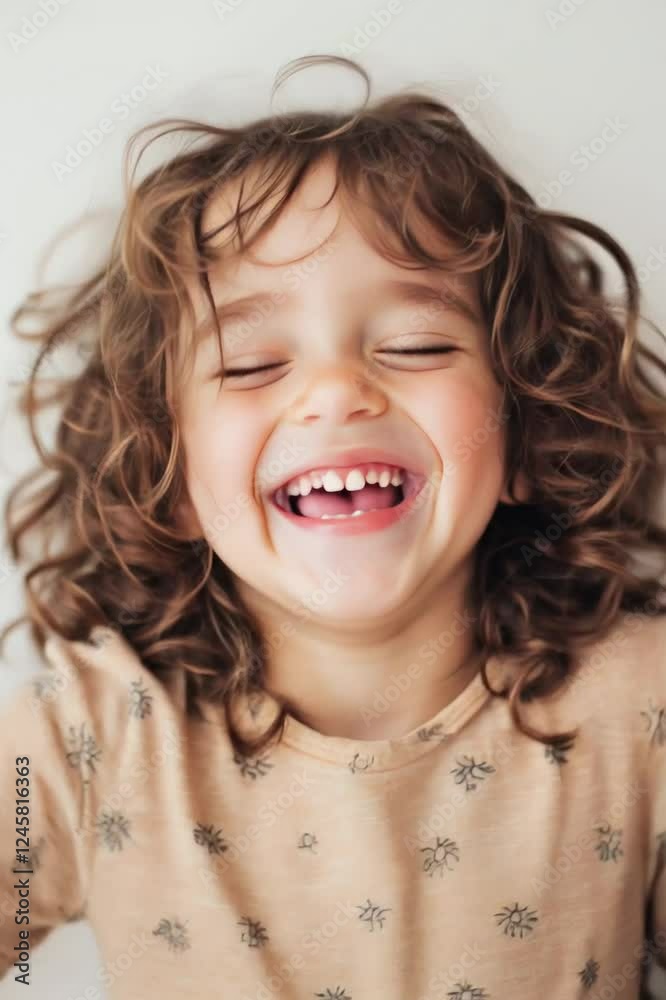 Cute little girl showing different facial expressions on white background Cute little girl showing different facial expressions on white background