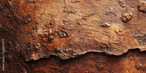 Textured warm brown wood background with a rugged surface and ample copy space, ideal for design projects and natural aesthetics.