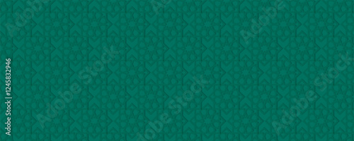 Arabic Islamic Seamless geometric pattern in authentic arabian Subtle simple golden islamic design style,Collection of oriental style Islamic Seamless pattern.