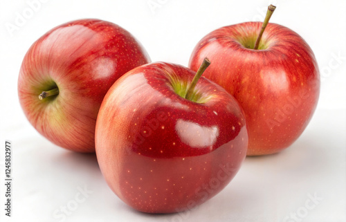 Fresh and Juicy Red Apples
