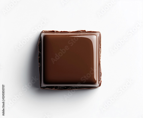 square piece of chocolate