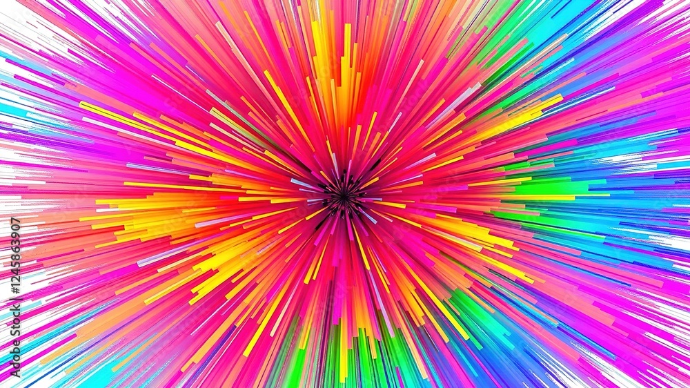 Flowing Lines on a Watercolor Canvas Flowing Lines on a Watercolor Canvas