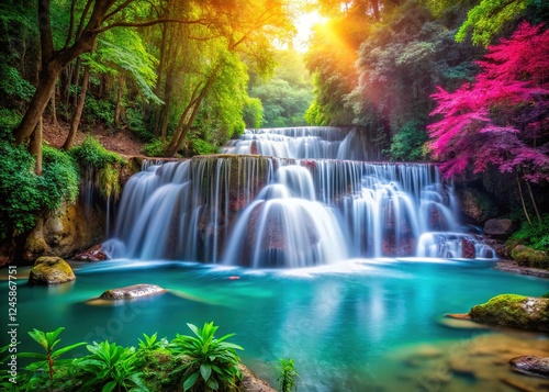 Huay Mae Kamin Waterfall, Thailand
