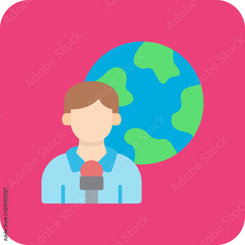 News Reporter Icon