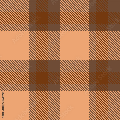 Sophisticated seamless plaid design, perfect for upscale clothing, refined home decor, and stylish accessories. A versatile vector pattern.