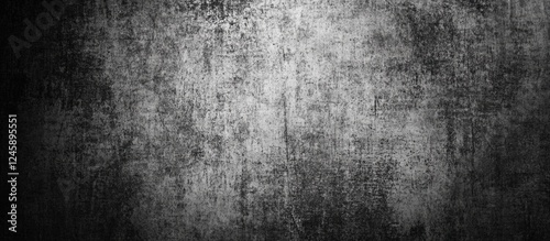 Textured abstract grey grunge background perfect for design projects and artistic presentations showcasing depth and character. photo