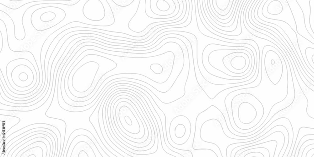 Topographic map background geographic line map with seamless ornament design. The black on white contours vector topography stylized height of the lines map. Topographic map background geographic line map with seamless ornament design. The black on white contours vector topography stylized height of the lines map.