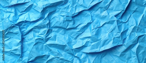 Wallpaper Mural Crumpled blue paper texture background for creative design and abstract art applications Torontodigital.ca