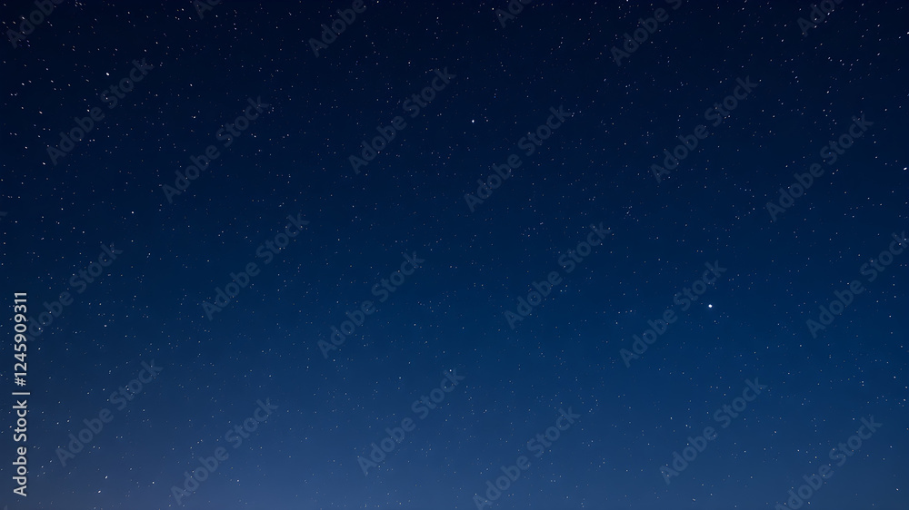 Fototapeta premium Amazing starry sky at night, banner design. Generative AI
