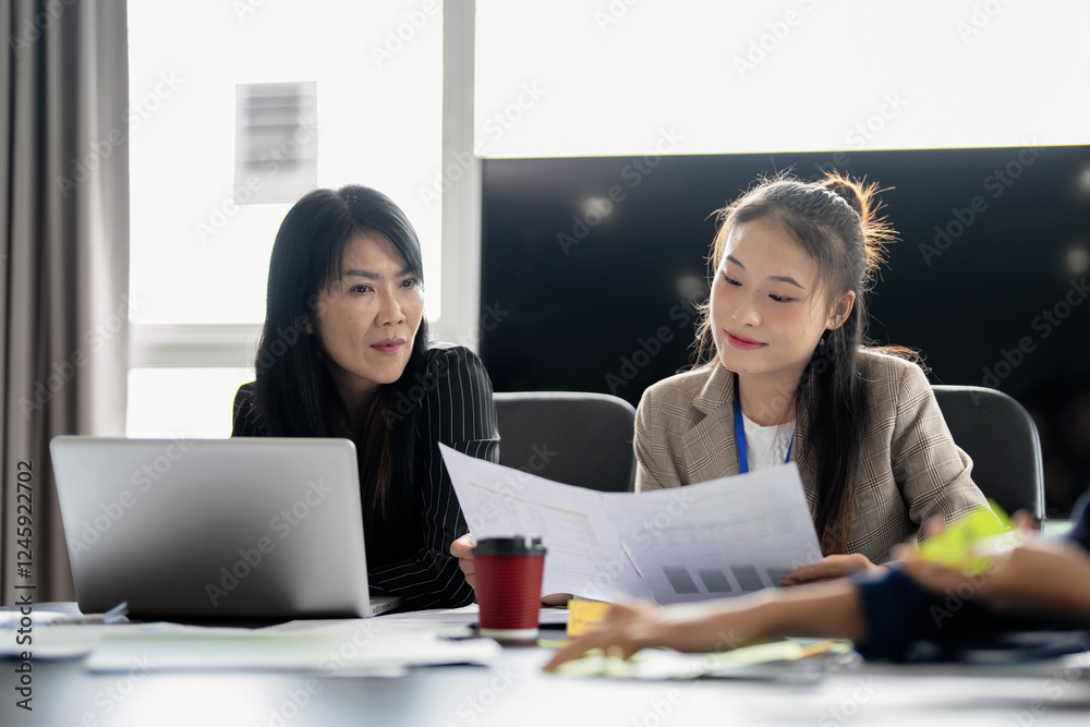 business people working together, Meeting Ideas, Creative business Successful team. business people working together, Meeting Ideas, Creative business Successful team.