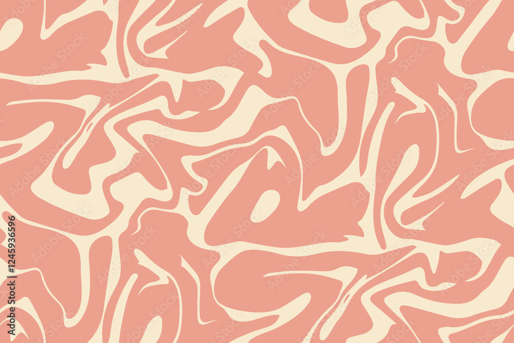 Abstract Wavy Seamless Pattern Abstract Wavy Seamless Pattern