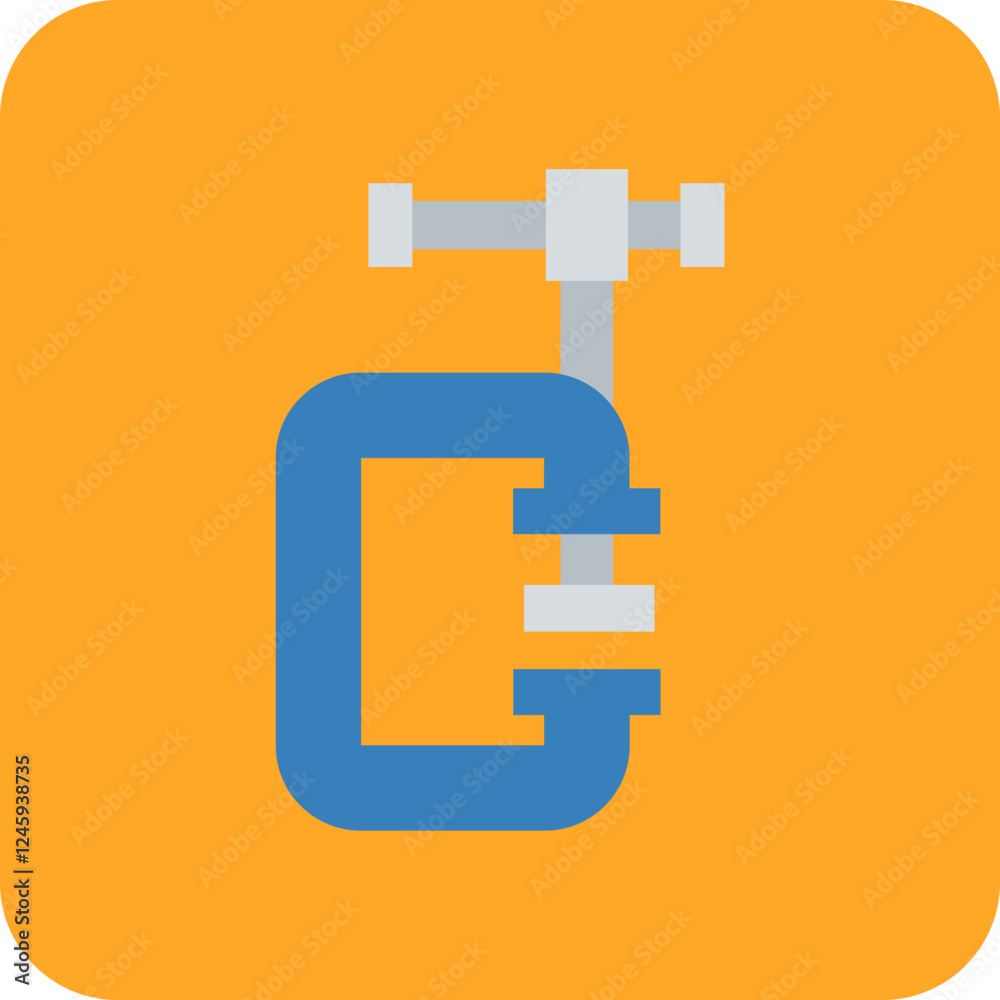 Fototapeta premium Clamp Icon