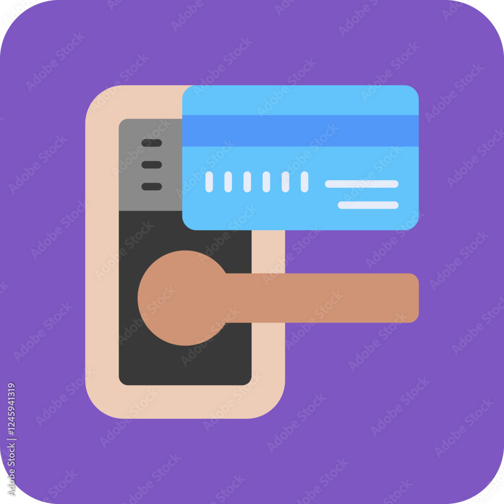 Key Card Icon Key Card Icon