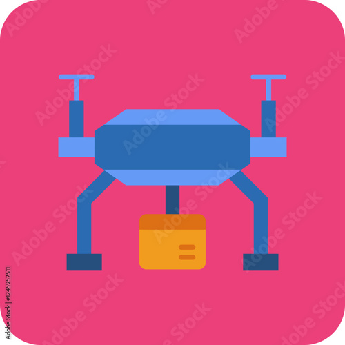 Drone Delivery Icon