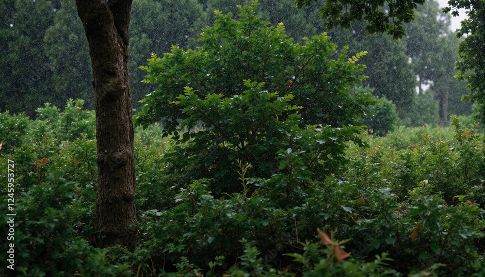 Fototapeta premium trees in the woods