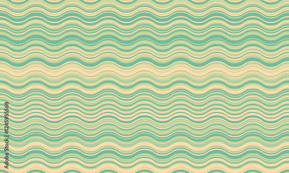 Seamless wavy pastel pattern. Elegant, calming design featuring soft green and beige stripes. Ideal for backgrounds, textiles, website design, and packaging. Versatile and visually appealing. Seamless wavy pastel pattern. Elegant, calming design featuring soft green and beige stripes. Ideal for backgrounds, textiles, website design, and packaging. Versatile and visually appealing.