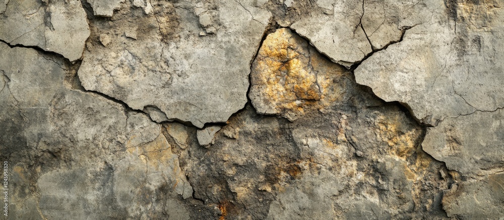 Cracked concrete texture background with earthy tones and detailed surface imperfections ideal for industrial or artistic design projects Cracked concrete texture background with earthy tones and detailed surface imperfections ideal for industrial or artistic design projects