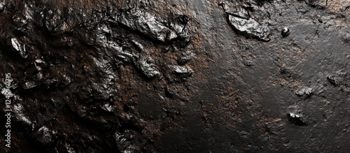 Dark textured concrete surface for industrial backgrounds and design applications