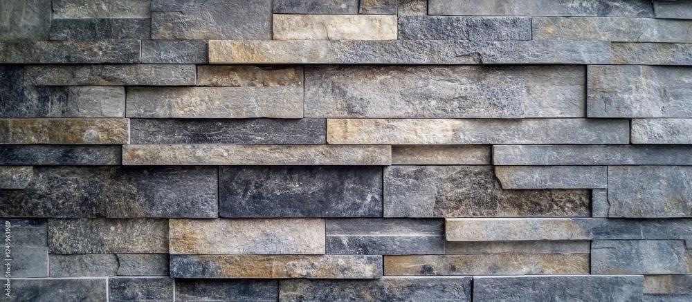 Textured grey stone wall background suitable for construction themes and architectural design projects showcasing raw materials and textures. Textured grey stone wall background suitable for construction themes and architectural design projects showcasing raw materials and textures.