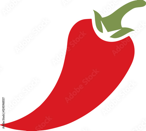red pepper illustration