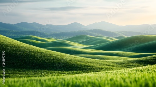 Serene Green Hills