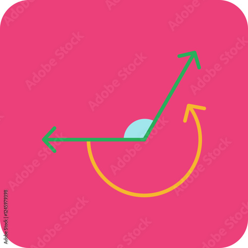 Reflex Angle Icon