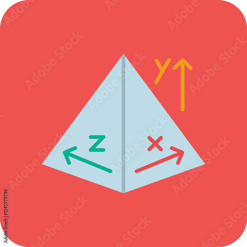 Coordinate Axis Icon