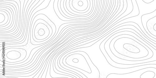 Abstract Topographic background. Geographic line map. Wavy pattern design. Paper texture imitation of a geographical map shades. Vector illustration.
