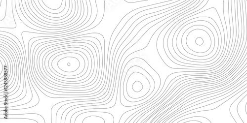 Abstract Topographic background. Geographic line map. Wavy pattern design. Paper texture imitation of a geographical map shades. Vector illustration.
