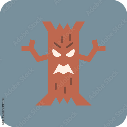 Scary Tree Icon