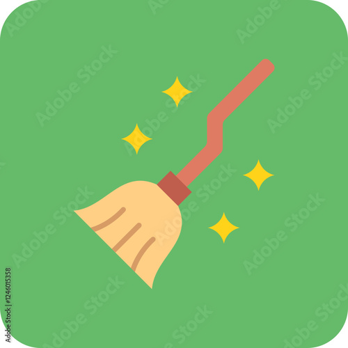 Witch Broom Icon