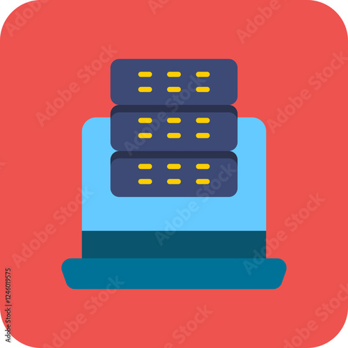 Laptop Storage Icon