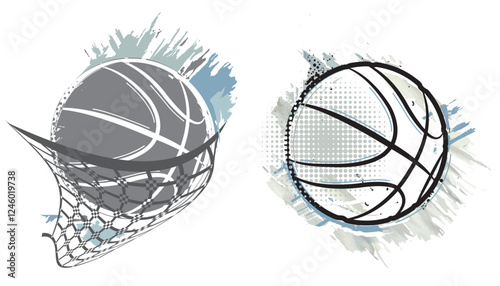 Basketball pop art design- vector illustration.