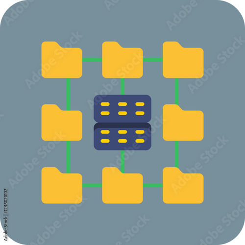 Hierarchical Structure Icon