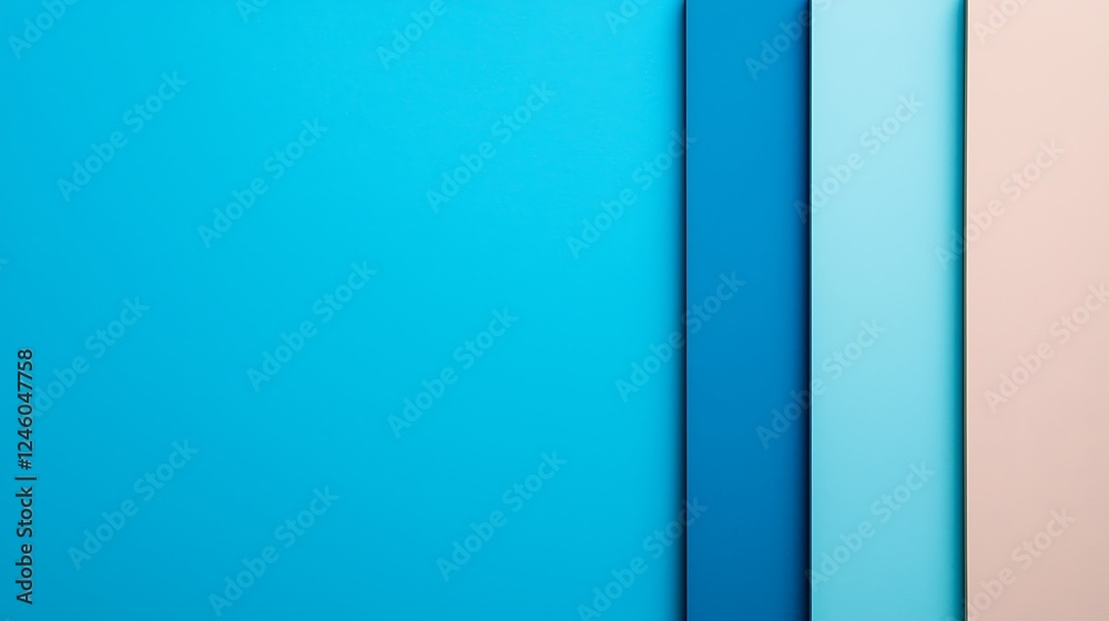 A vibrant, abstract composition featuring varying shades of blue and a hint of beige, creating a modern and minimalist aesthetic. A vibrant, abstract composition featuring varying shades of blue and a hint of beige, creating a modern and minimalist aesthetic.