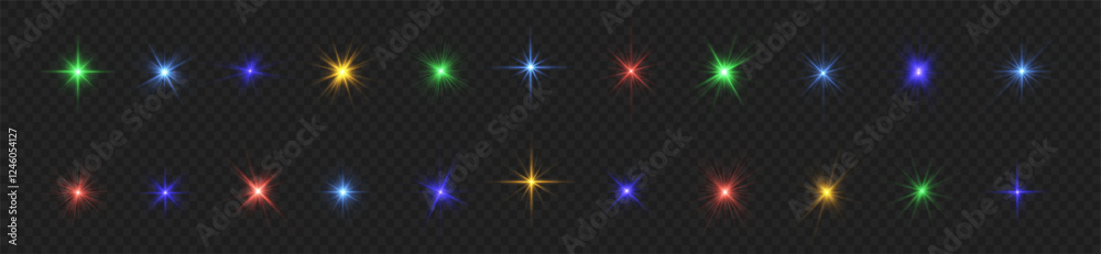 Realistic sun rays. Sun ray glow abstract shine light effect starburst beam sunshine glowing.Colorful light star, sun rays, multicolor sparks sparkle. Lights flare, png, star flash light, sun rays. Realistic sun rays. Sun ray glow abstract shine light effect starburst beam sunshine glowing.Colorful light star, sun rays, multicolor sparks sparkle. Lights flare, png, star flash light, sun rays.