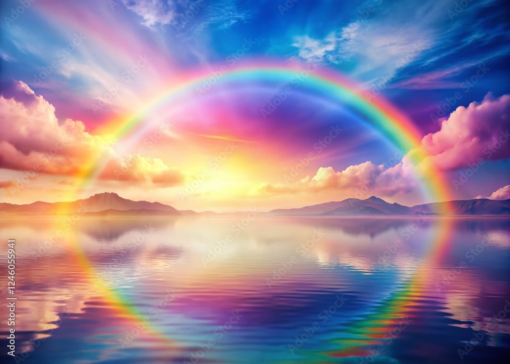 Serene Pastel Rainbow Gradient Background for Meditation & Mindfulness Apps Serene Pastel Rainbow Gradient Background for Meditation & Mindfulness Apps