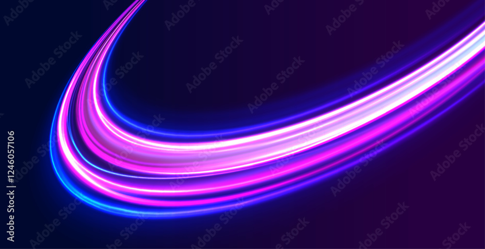 Laser beams luminous abstract sparkling isolated on a transparent background. Abstract background in blue and purple neon glow colors. Png, lens, light, neon, line, blur, beam, ray. Laser beams luminous abstract sparkling isolated on a transparent background. Abstract background in blue and purple neon glow colors. Png, lens, light, neon, line, blur, beam, ray.