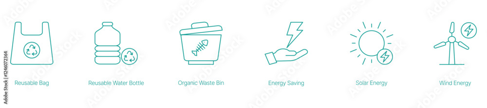 Fototapeta premium Sustainable Waste Management and Recycling Center Initiatives