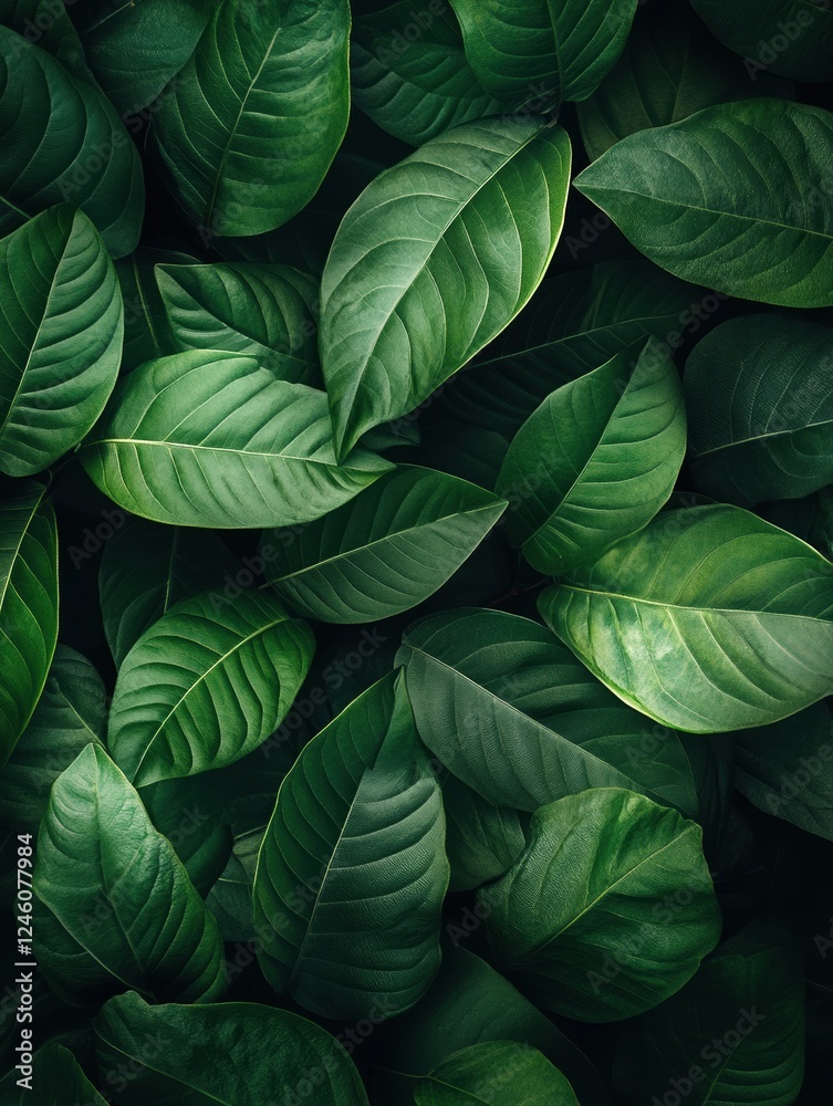 Green leaves pattern background with lush foliage, tropical leaf texture, leaf, tropical leaf Green leaves pattern background with lush foliage, tropical leaf texture, leaf, tropical leaf