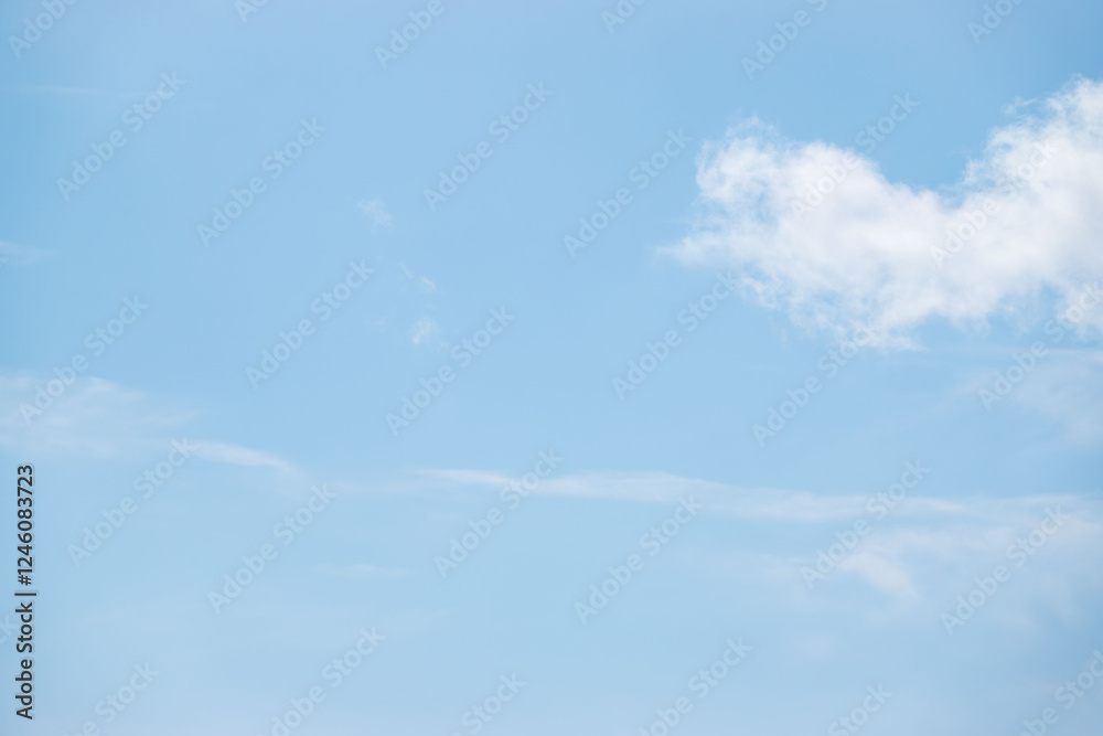 冬の青空と雲29 冬の青空と雲29