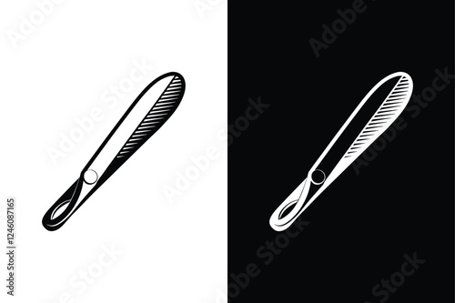 Surgical Tweezers Icon. Pixel Perfect Design for Medical Branding