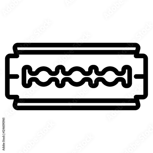 Razor Blade Outline Icon
