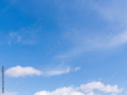 冬の青空と雲02