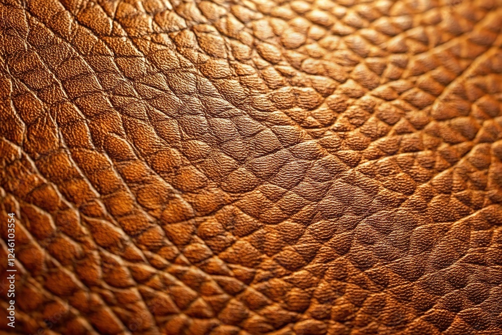 Rich Earthy Brown Leather Texture Background - Intricate Patterned Surface Rich Earthy Brown Leather Texture Background - Intricate Patterned Surface