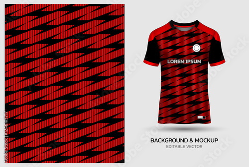 sports jersey design mockup template for football, soccer, volleyball, basketball, cycling, badminton, racing, running, e-sports