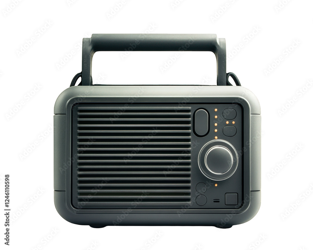 Compact portable radio with built in handle, perfect for outdoor use. Its sleek design and user friendly controls make it ideal companion for music lovers on go Compact portable radio with built in handle, perfect for outdoor use. Its sleek design and user friendly controls make it ideal companion for music lovers on go